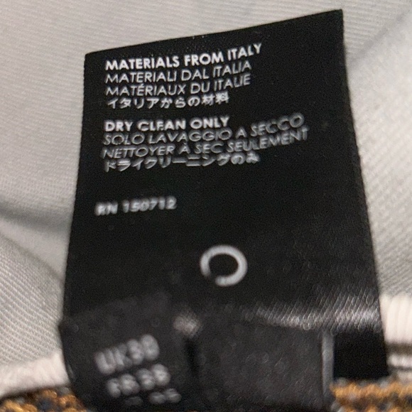 Amiri stack nwot raw denim beautiful 30w 34.5”ins rip rhq - Picture 15 of 15